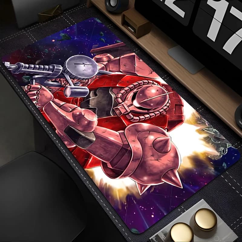 Mechanical Warrior G-gundam Z-zaku II 90x40 cm Lockedge Gaming Computer Gamer Mouse Mat for Gift