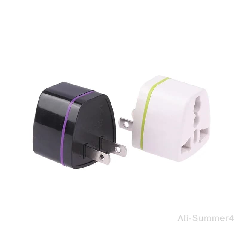 2pin Copper Universal US Japan Plug Adapter International AU UK EU To JP China Travel Adapte Electric Power Charger Convert Plug