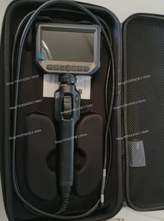 360° Rotating Endoscope for Car Engine Carbon Deposit Inspection, High Temperature Resistant with Smartphone HD Camera