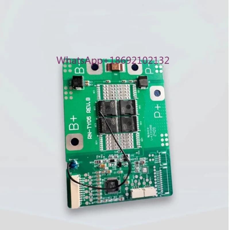 Protection Board with 4 Strings of Lithium Iron Phosphate 12V8 Strings of 24V Same Port Balanced with Temperature Protection