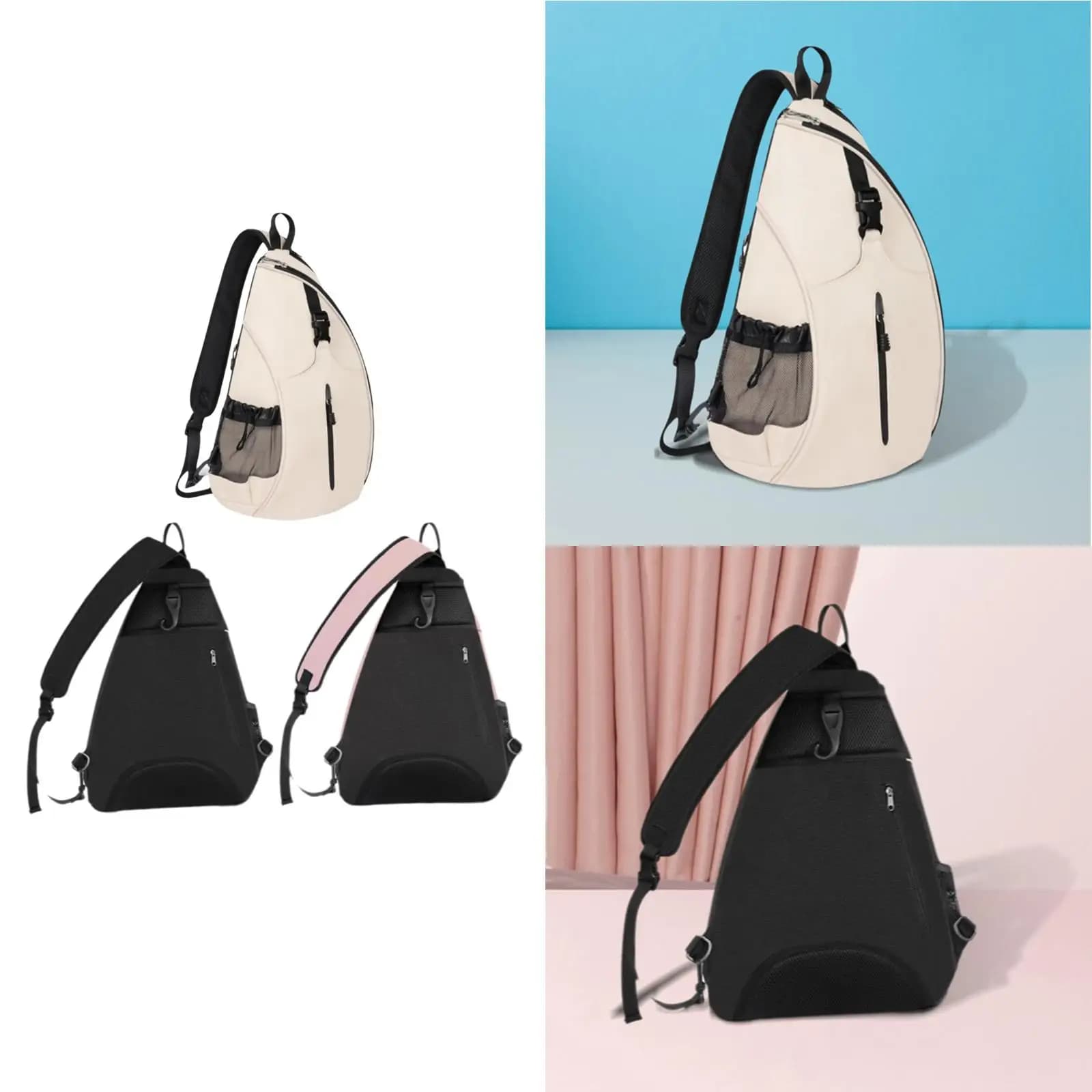 Tennis rack bag Badminton rack bag with multifunction smooth zipper