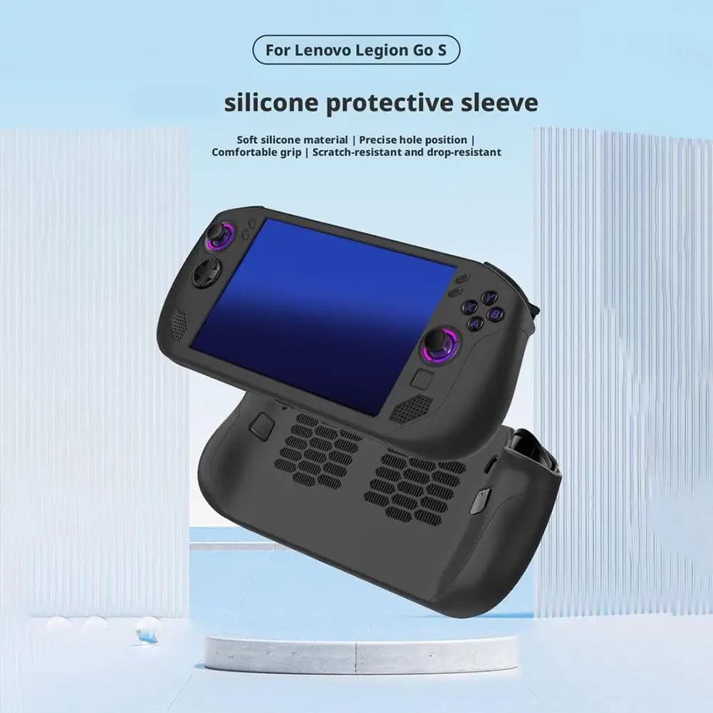 Custodia protettiva antiurto per console in silicone da 1 pezzo per custodia protettiva per console di gioco Legion Go S