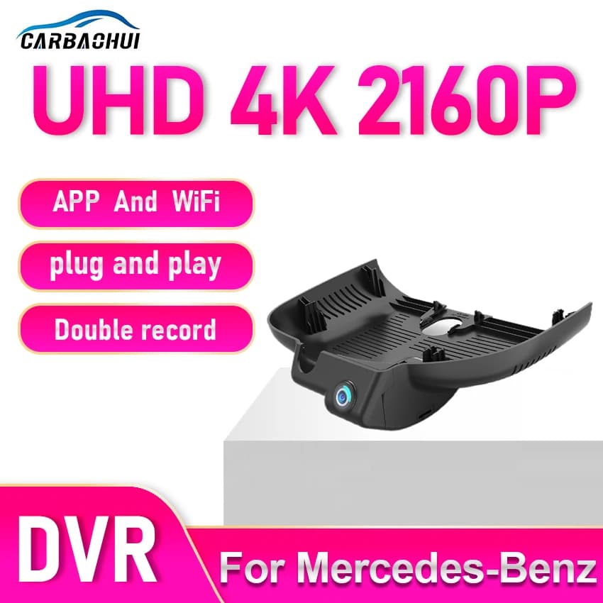 Dash Cam For Mercedes-Benz gla 200 220 cdi 2023 2024 2025 for MB gla200 gla 220 4K 2160P Factory Look Car DVR WIFI APP Connect