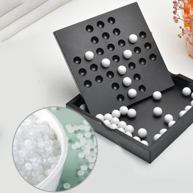 Gioco da tavolo dama strategica per giocatore singolo Gioco da tavolo puzzle per bambini adulti 24BD