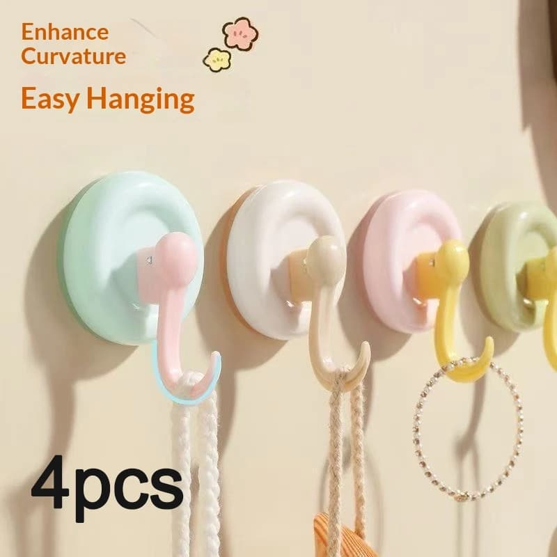 Ganci a ventosa generici color Dopamina, adesivi resistenti senza tracce, ganci riutilizzabili da parete per appendere asciugamani e borse in bagno