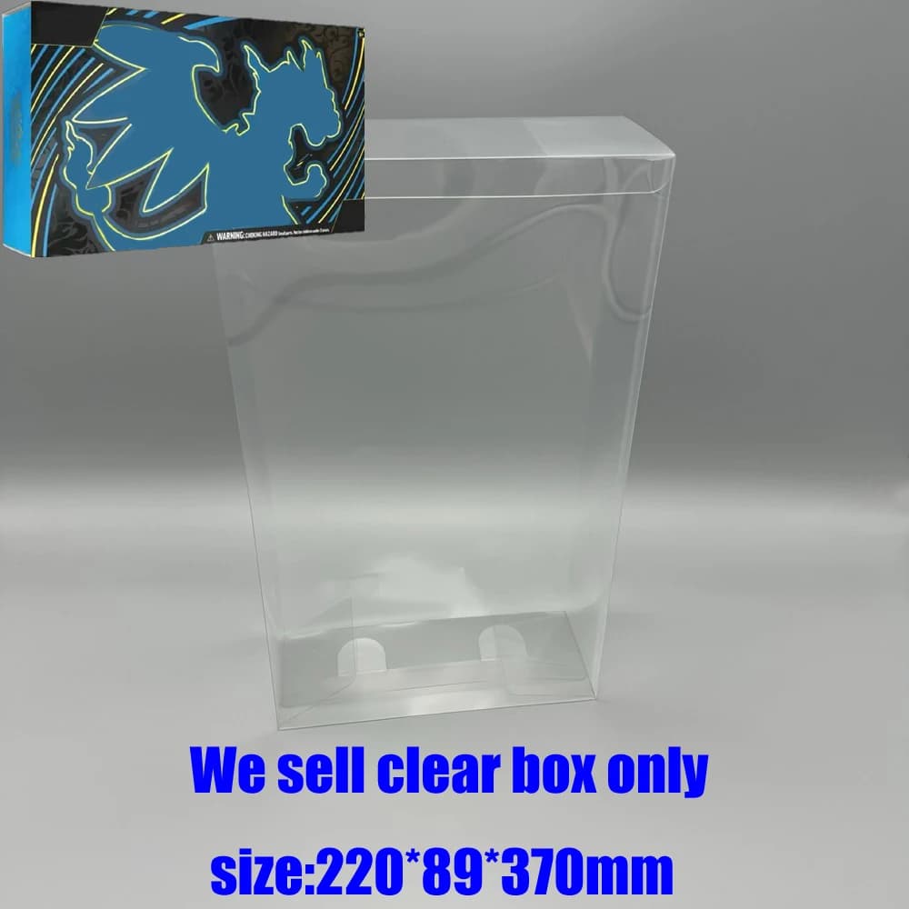 Per PTCG Mega Charizard X ex Mega Charizard X ex Scatola protettiva da collezione trasparente