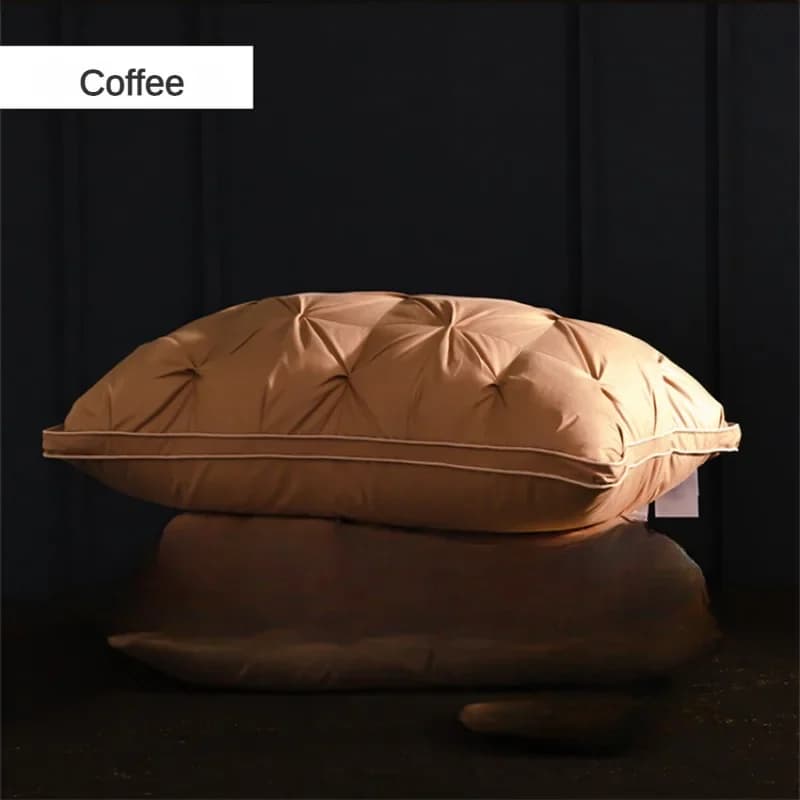 Pillow White Cotton Pillow Cover Rectangle Bedroom Sleep 5-Star Hotel Pillow Low-Mid-high Pillows for Sleeping 2026 Neck Pillow