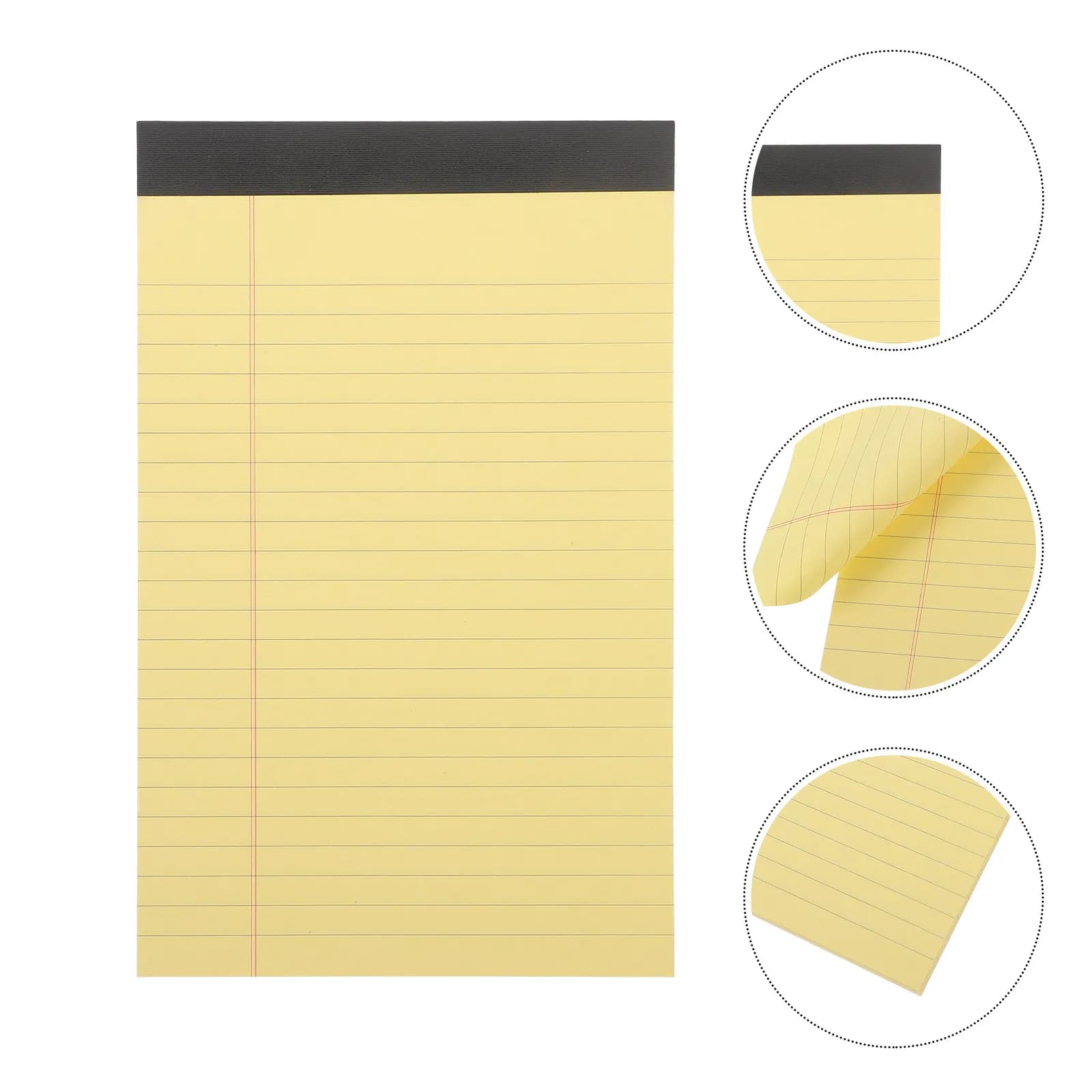 Set di 4 Blocchi Note Staccabili per Pianificazione Quotidiana, Organizer da Scrivania per Studenti e Ufficio, Lista delle Cose da Fare, Blocchi per Appunti