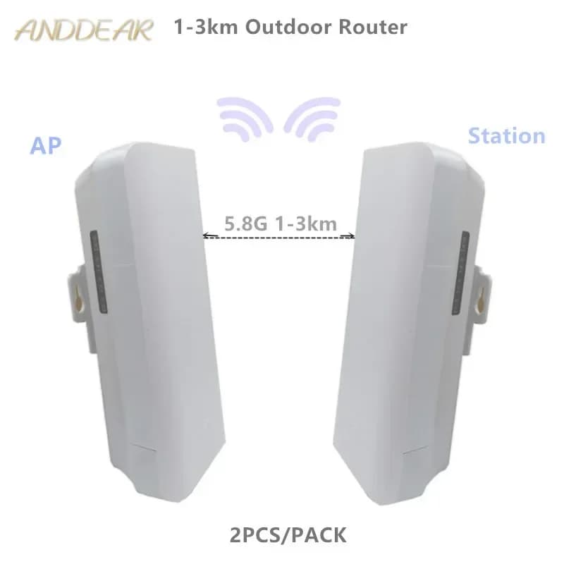 9331 206 1-3 km Chipset Router WIFI Ripetitore WIFI CPE A lungo raggio 300Mbps5.8Router AP esterno Ripetitore router cliente AP Bridge