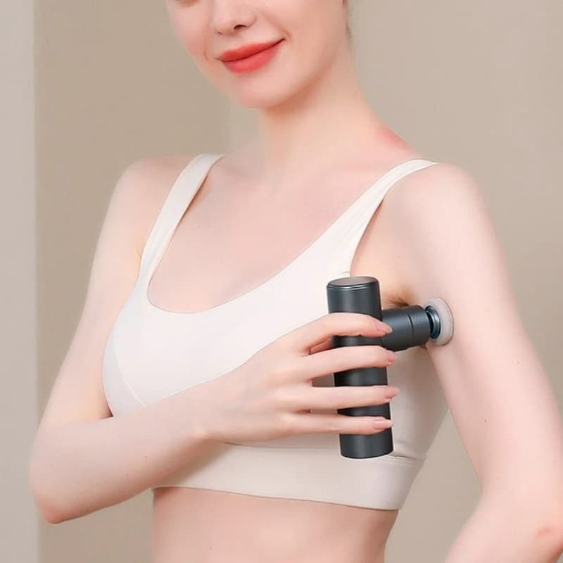 New Mini Handheld Vibration MassageGun Women's Portable Muscle Relaxation Electric MassagerFitnessVibratormassagersbody massager