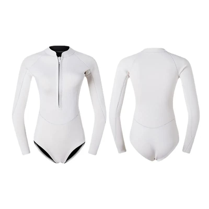 2mm Mute Women's Mute Swimsuit Full Swim Surf Snorkeling Sun-proofed Bikini Outdoor Diving