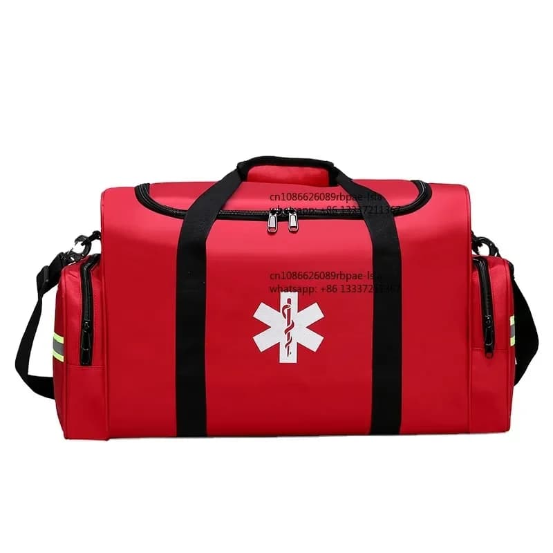 Large Waterproof Multi-function Reflective Empty Emergency Medical First Aid Kit Bag Outdoor