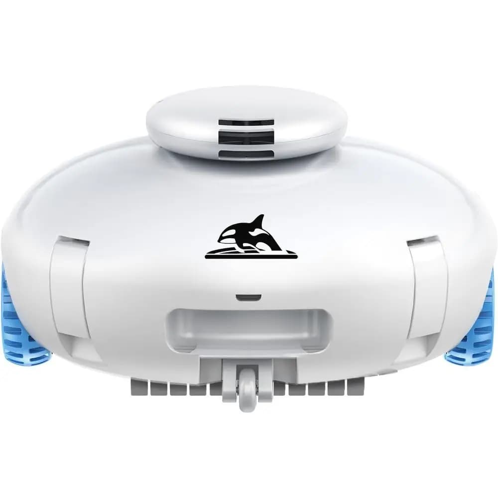 Robot aspirapolvere per piscine fuori terra/interrate - Batteria da 7500 mAh, leggero, autonomia di 140 minuti, potente aspirazione