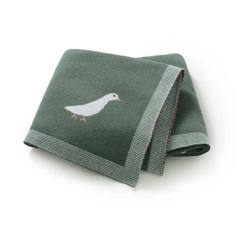 100*80cm Baby Cotton Blankets for Newborn Super Soft Stroller Nursery Crib Cuddle Quilts Year-Round Toddler Receiving Mats Cover