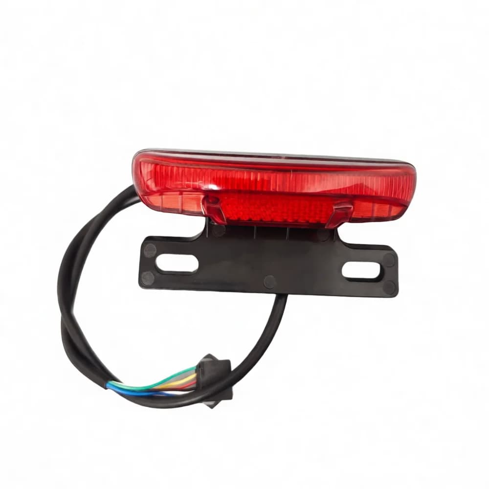 48V LED Tail Light For Scooter Brake Turn Signal Red Indicator Lamp Warning Safety Part For Heavy Duty Bike Equipment