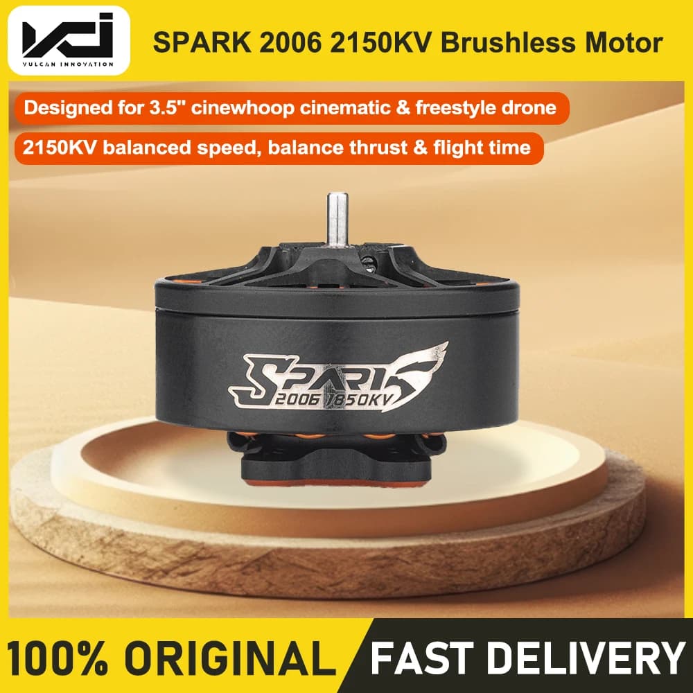 VCI HOBBY SPARK 2006 2150KV Brushless Motor For 3.5 Inch Cinewhoop FPV Drone Quadcopter Replacement RC Motor Parts