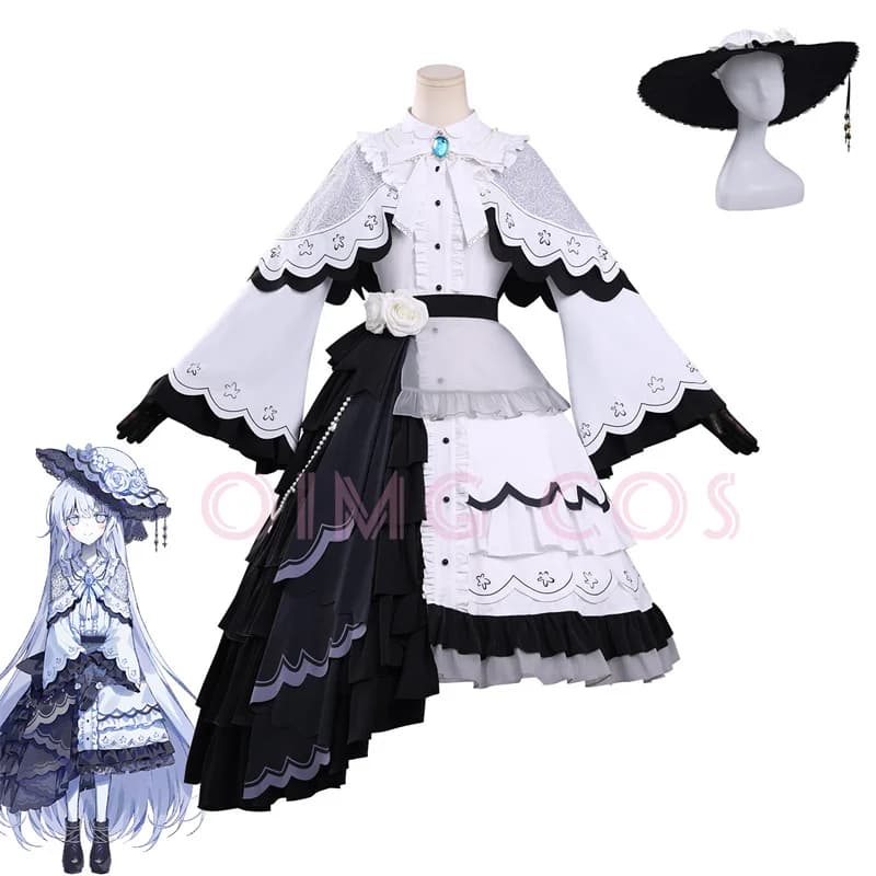 Magical Witch Trial Tsukishiro Yuki Cosplay Costume Women Game Uniform Halloween Costumes