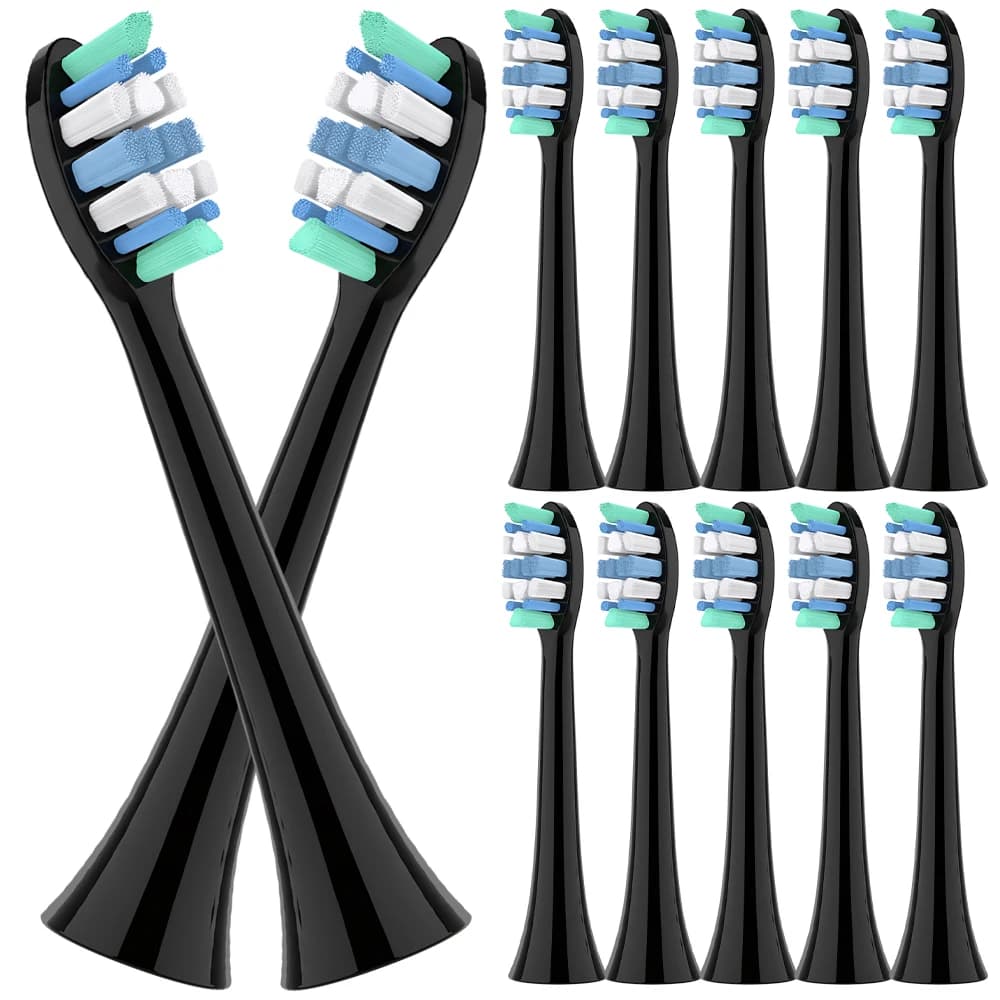 Testine di ricambio a setole medie compatibili con lo spazzolino elettrico Philips Sonicare, testine per spazzolino per HX4100 6700