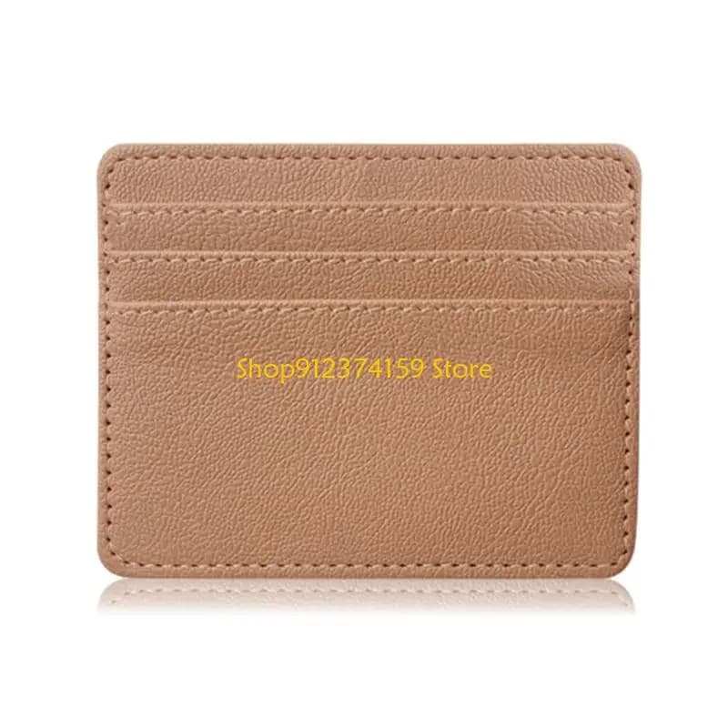 G5ae Card Case Pocket RFID Blocking Organizzatore carte Black Brown