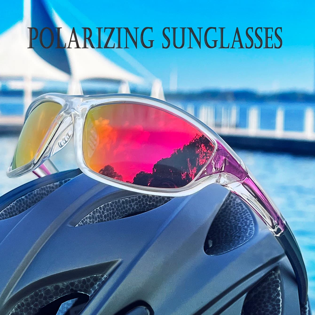 Polarized Sunglasses UV400 Sports Glasses Outdoor Sports Motorcycle Fishing Race Cycling Fashion Man Woman Glasses