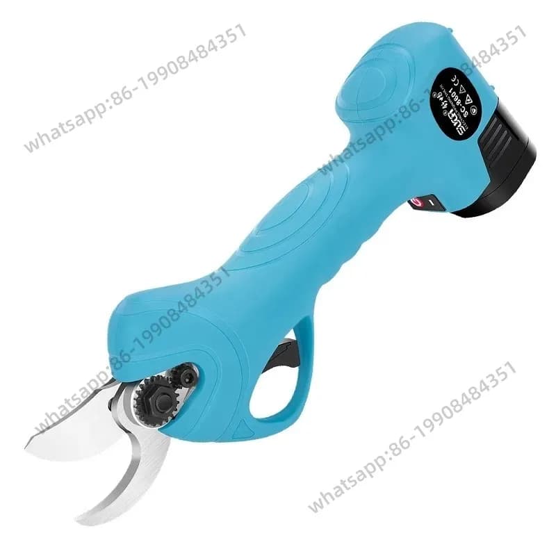 Power Supply Electric Scissors, Gardening Rechargeable Portable Tool, Fruit Tree Pot, Cutting Tools for Home Use
