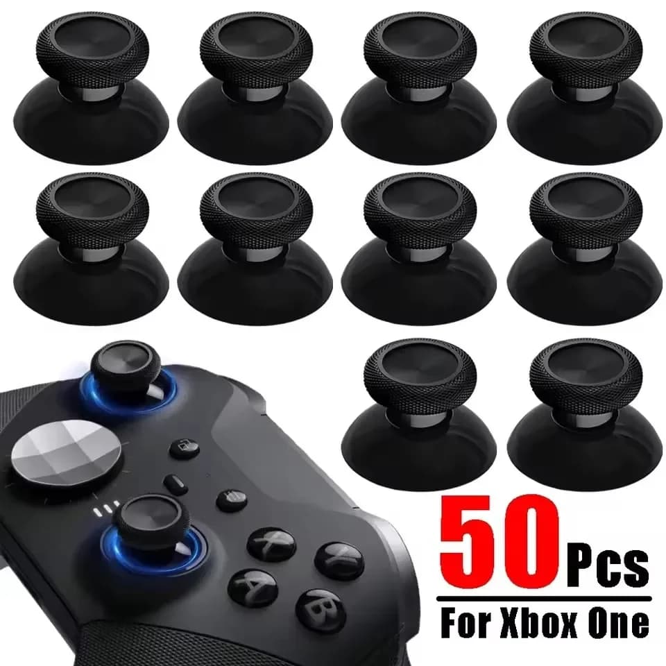 10pcs Replacement Thumbsticks for PS5 PS4 PS3 Controller Analog Thumb Sticks for XBOX ONE Series 360 Joystick Caps Repair Parts