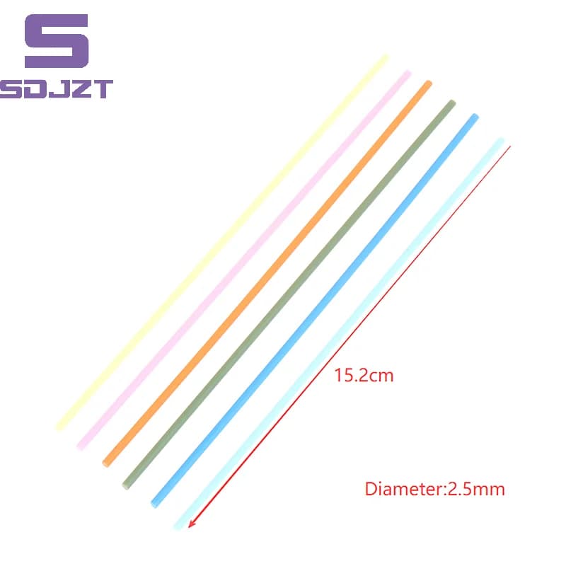 Replacement Filaments for 2.5 mm 3D pen, 22/25/32 colours, low temperature, spare accessories for children's print pen