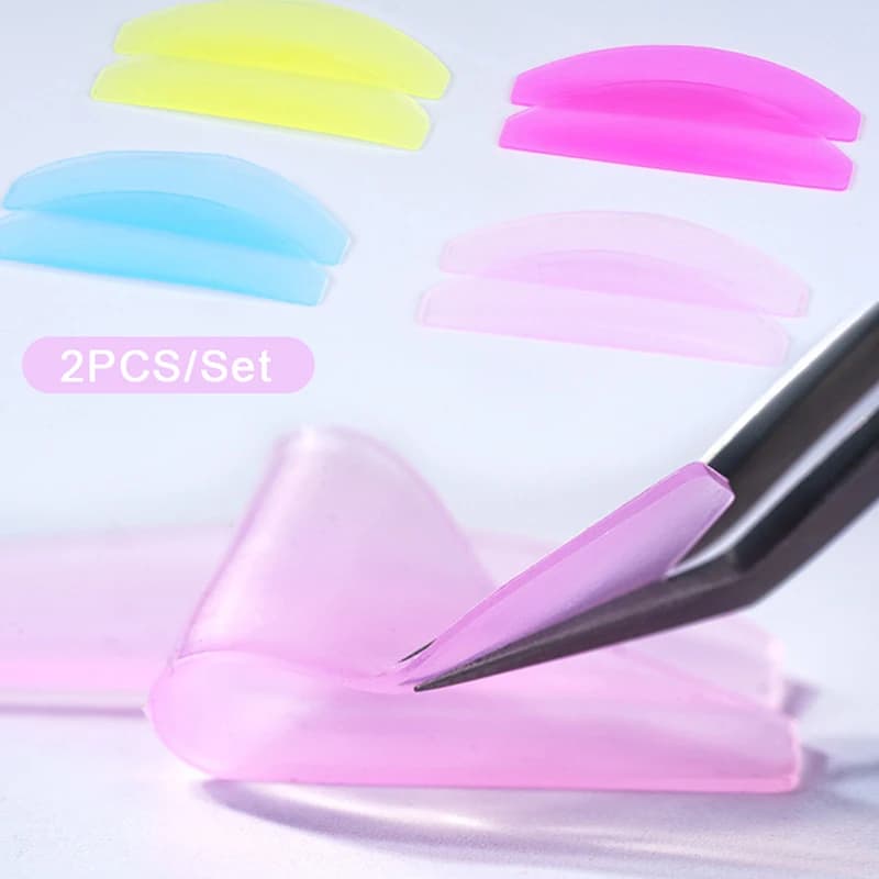 Z. 1 Ultra Silicone Bearings Paio for Permanent Eyelashes, 3D Eyelash Lifting Shields, Curling Accessories, Makeup Tool