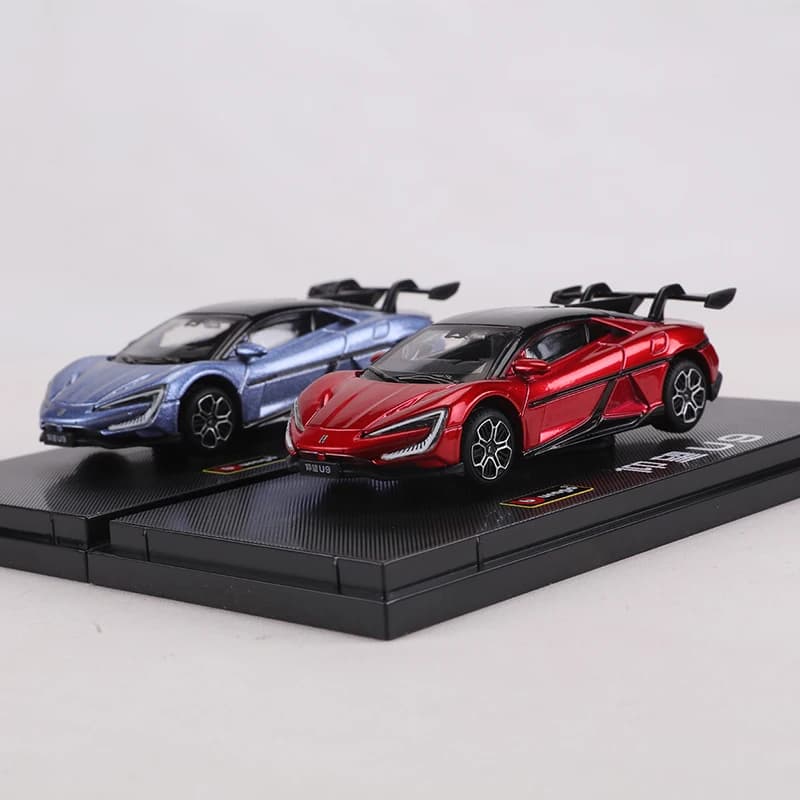 Burago 1:64 BYD Yangwang look up U9 Alloy Model Car
