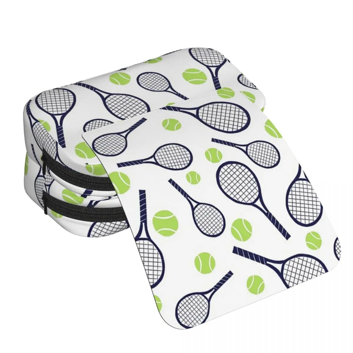 Tennis Racket And Ball Pencil Case for Boys Girls Gifts Pen Box Pencil Bag Stationery Supplies Pen Holder Bag