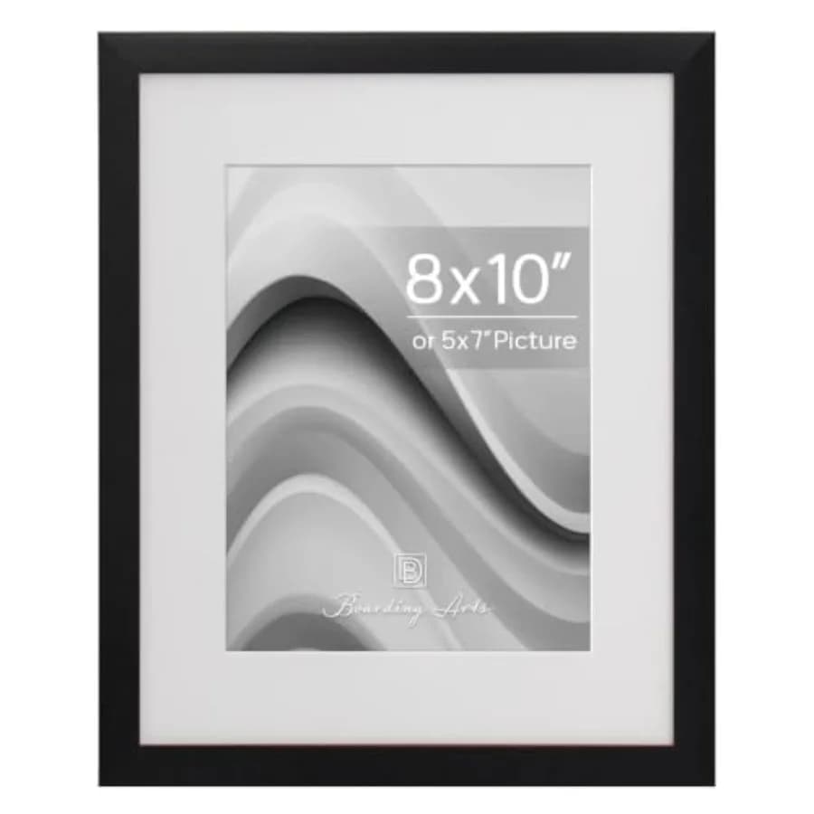 Boarding 8x10 Picture Frame, Display Photo or Picture out, Photo Frame for Wall and Tabletop Display,,1 Pack