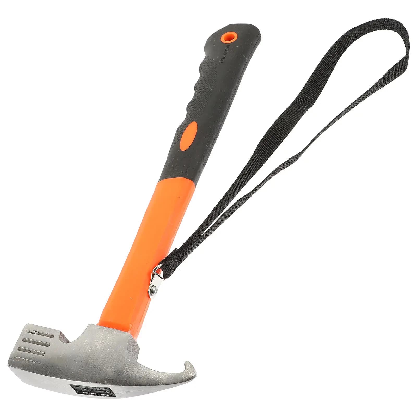 Tent Stake Hammer Carbon Steel Head Portable Camping Outdoor Multifunctional Nail Puller Bottle Opener Stake Extractor Tool