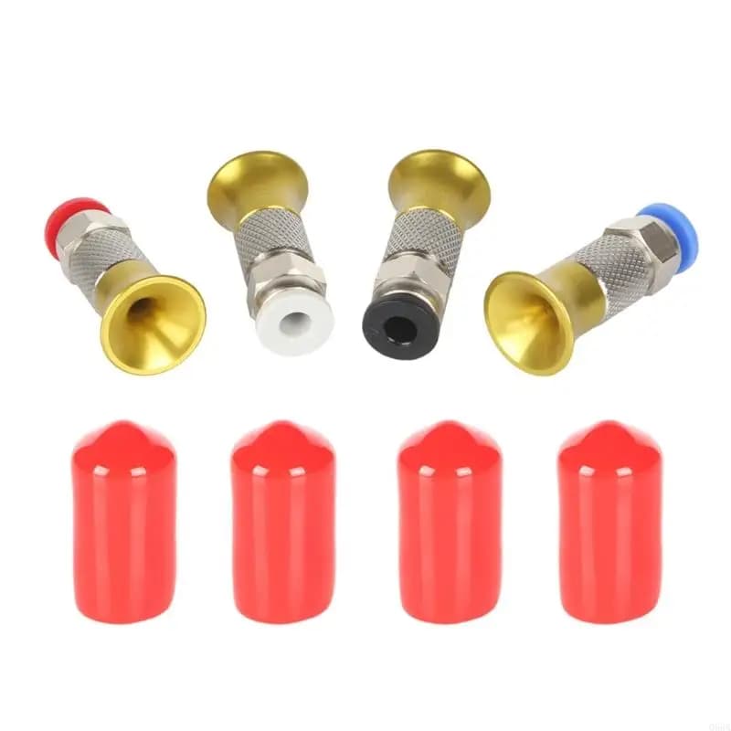 highly temperature-resistant PC4 pneumatic fittings for stable material supply for accessories