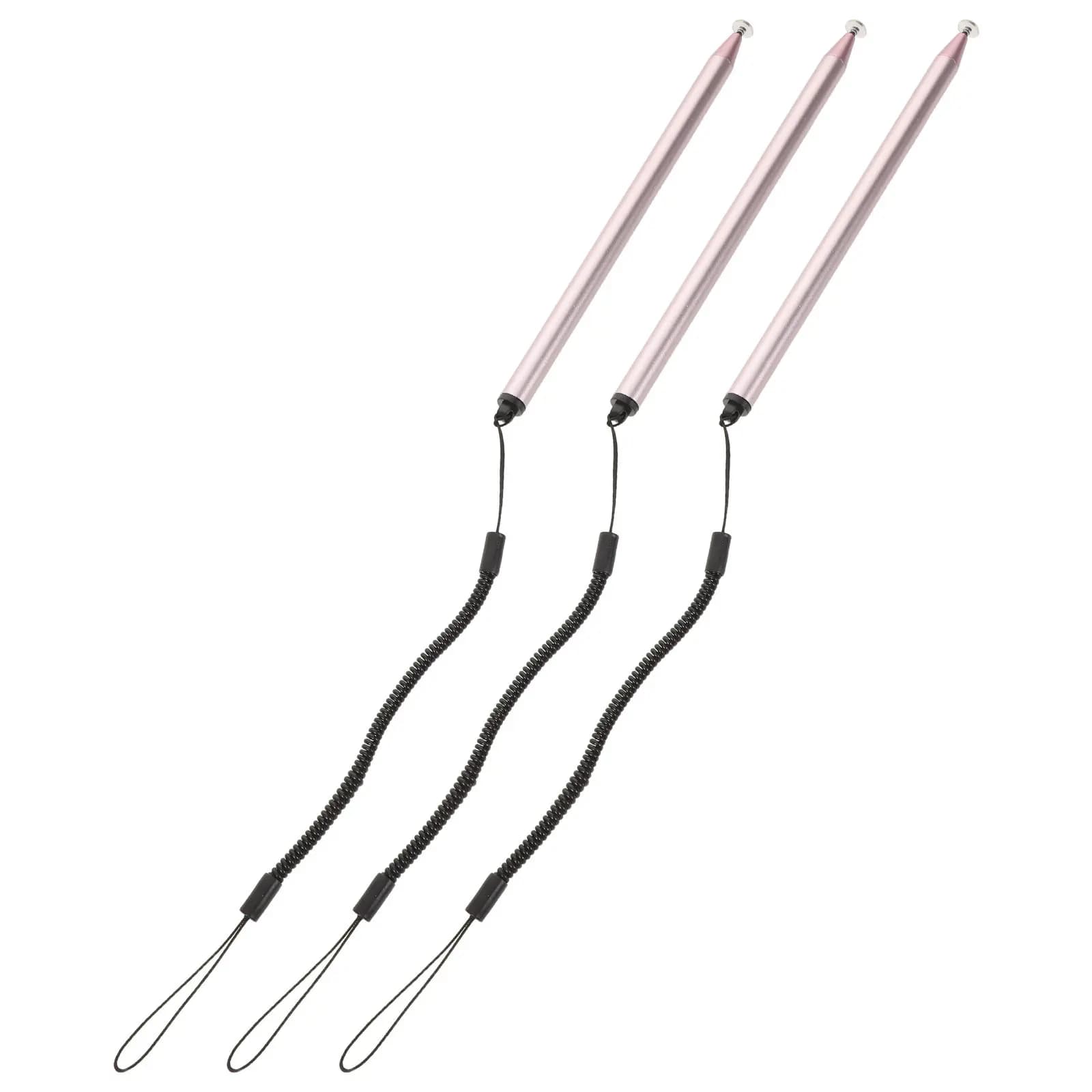 Penna stilo universale da 3 pezzi, penna capacitiva digitale precisa per touchscreen, per tablet, smartphone, laptop, disegno per l'educazione online