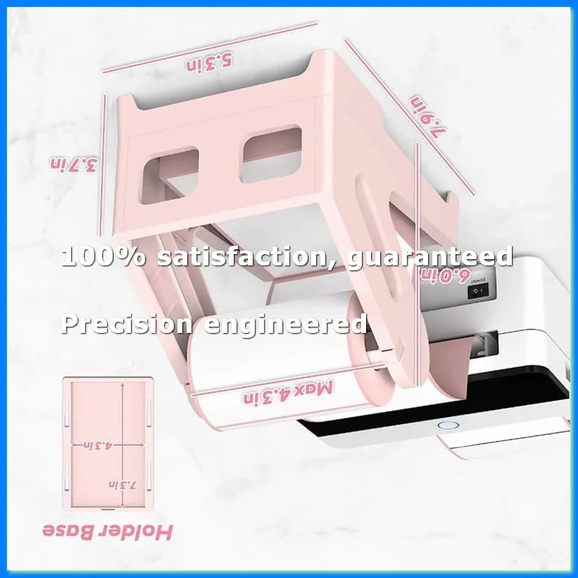 Label Holders Thermal Label Holders for Roll and Folding Shipping Label Holders Desktop Printer Accessories Supplies A-A69M