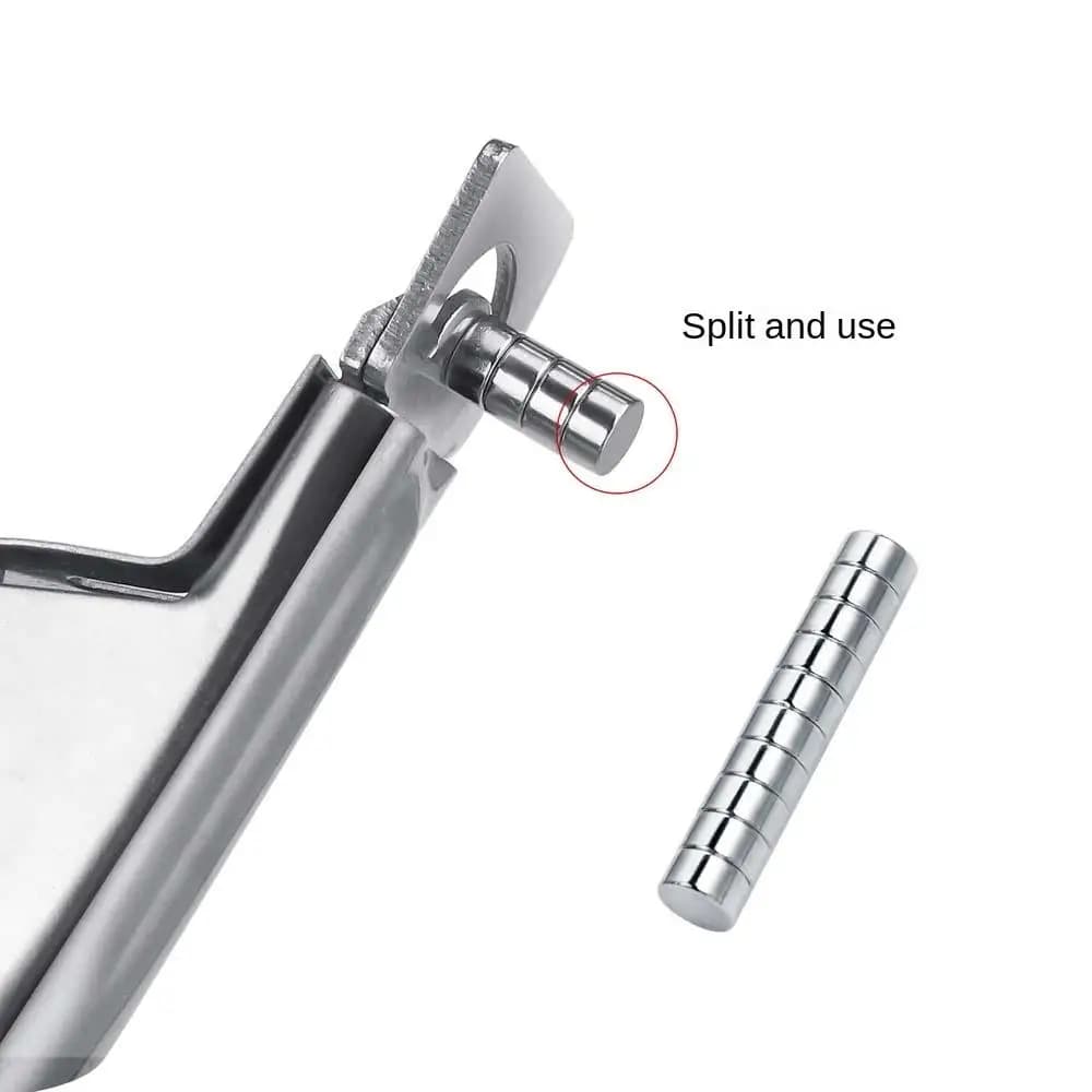 Set di 10 Pezzi Strumenti Magnetici per Nail Art Bastoncini Magnetici a Forma Cilindrica per Manicure Magnete Bifacciale per Effetto Occhio di Gatto