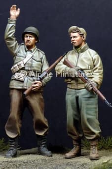 [modello al tramonto] Figura in resina 1/35 Kit in resina con figure 1/35 miniature non verniciate 176001