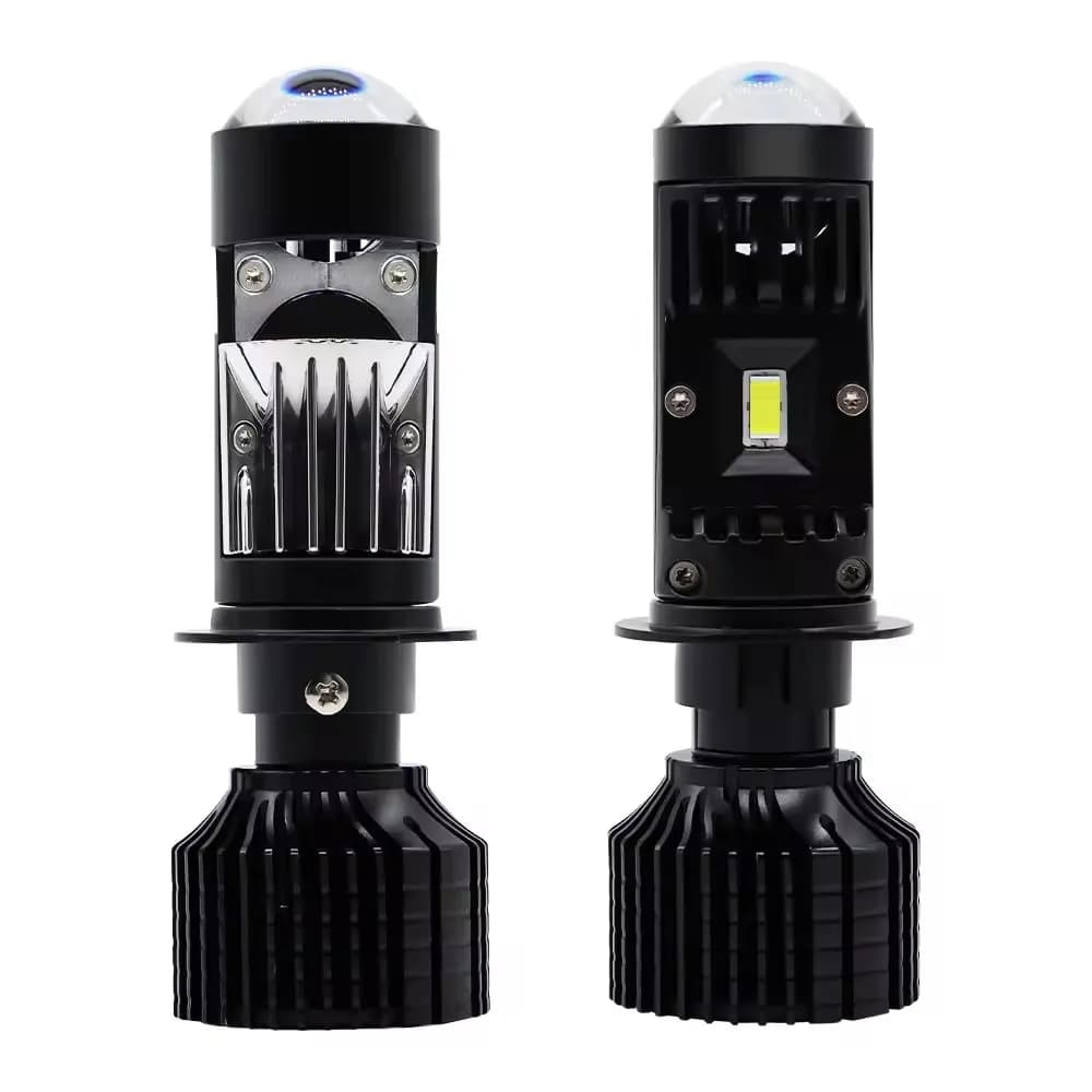 Y10 H4 Lampada A Led Mini Proiettore Auto Canbus Lente A Led H7 kit Lampadina Faro 6000K 120W Faro Ad Alta Potenza Fendinebbia Moto
