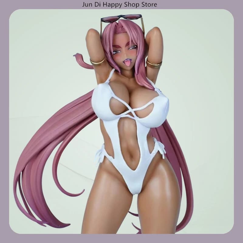 32cm Swimsuit Bishoujo Standing Pose Anime Figure Model Statue Collection Desktop Decoration Ornament Toys Gifts for Fans