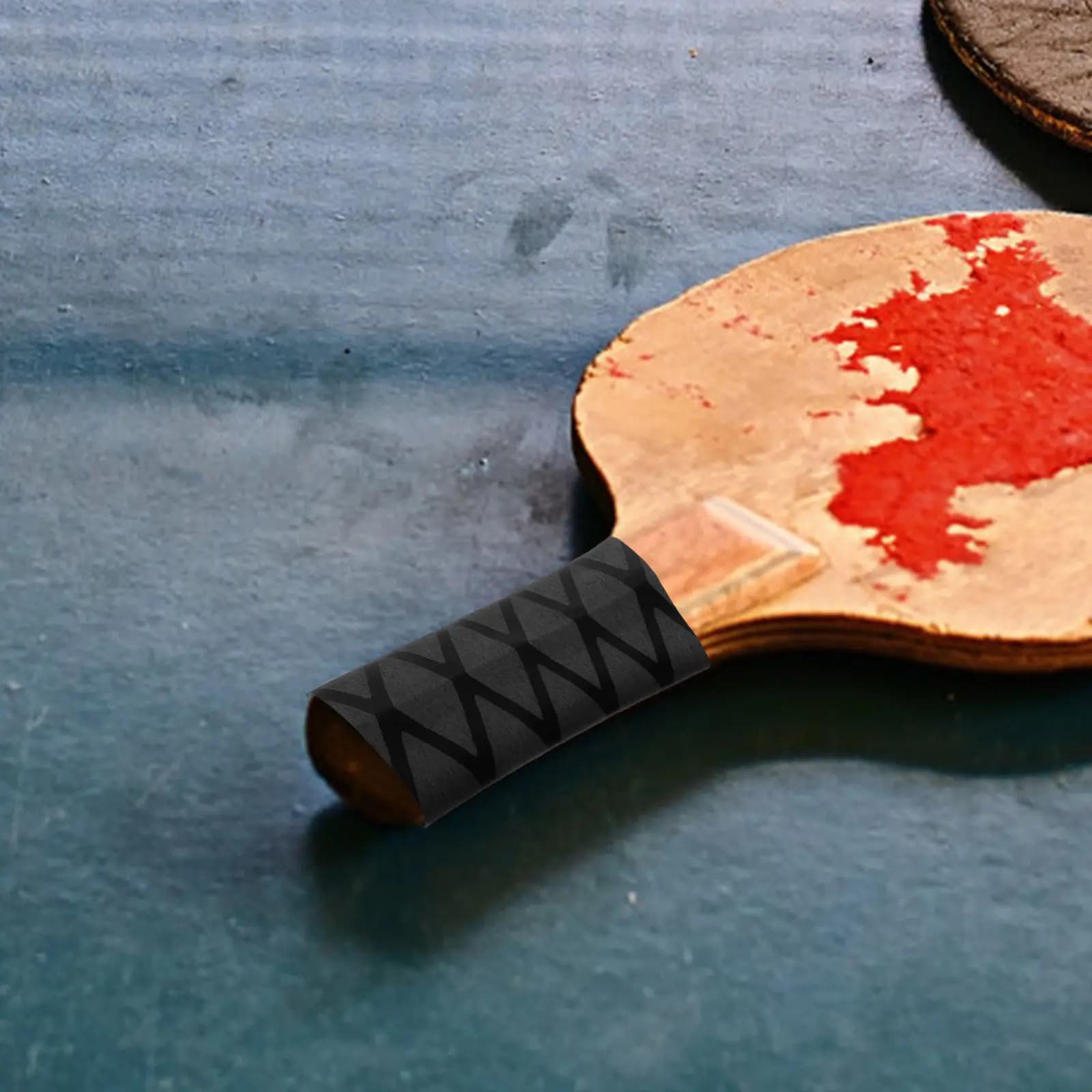 Copertura Elastica per Impugnatura Racchetta da Ping Pong, Antiscivolo e Assorbente, Protezione Sostitutiva per Tutte le Racchette