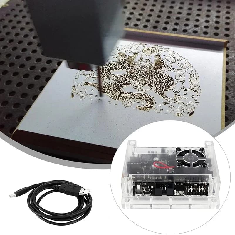 CNC 3018 Pro Laser Engraver Woodworking 3 Axis CNC Engraving Machine Control Board grbl 1.1f USB Port