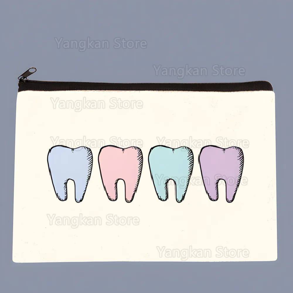Borsa da viaggio per trucchi e dentifricio, pochette porta rossetto, organizer per matrimoni e viaggi