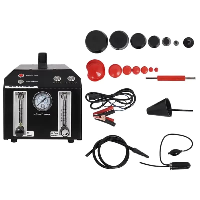 Auto Smoke Diagnostic Tester Leak Detector for Automotive Smoke Leak Detection and Air Pressure Leak Testing