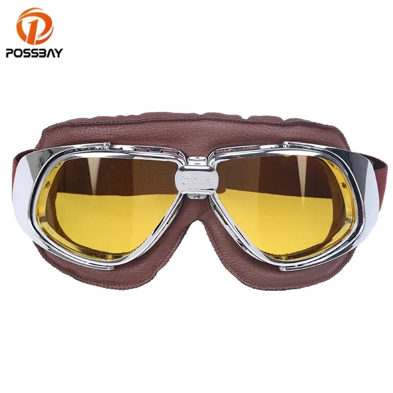 Occhiali da moto fuoristrada occhiali da sci per casco da Motocross occhiali da sole ATV Cruiser Eyewear Cafe Racer accessori per pattinaggio su neve
