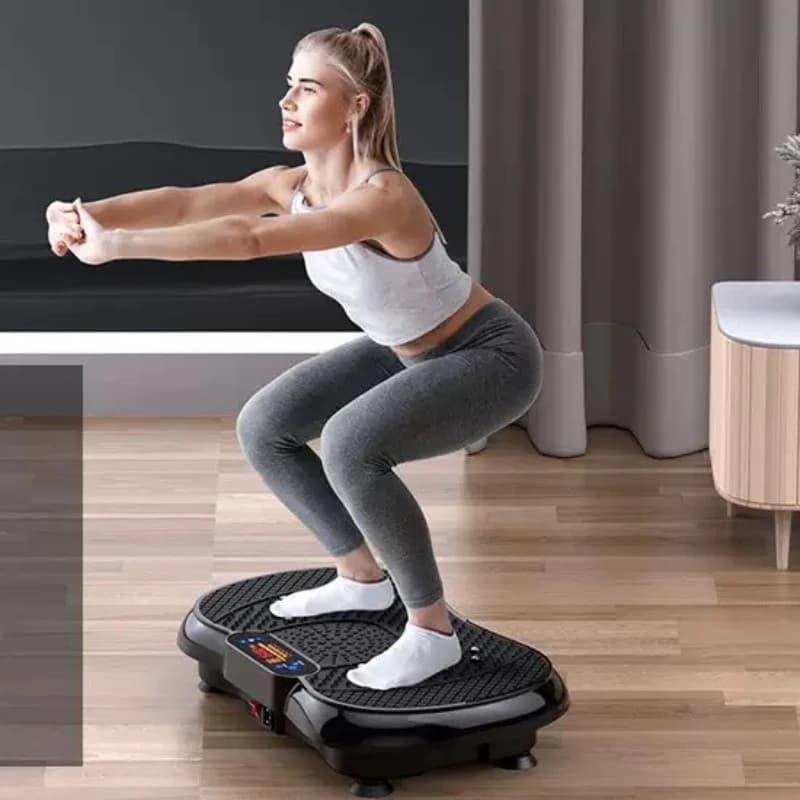 Vibration Plate Fat Burning Shaking Machine Full Body Slimming Portable Home Weight Loss Body Shaping Workout Fitness Equipment
