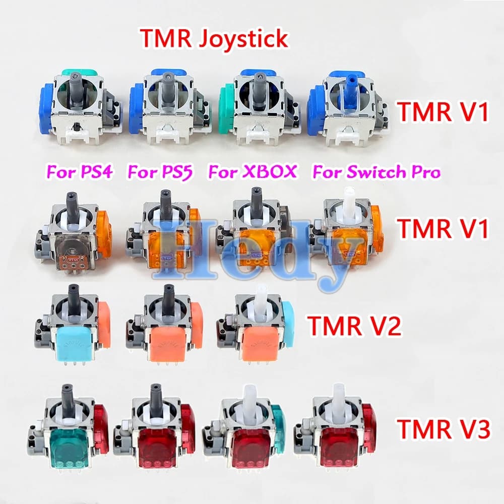 1PCS TMR Electromagnetic Joystick V2 V3 For PS4 PS5 For Xbox One Series Controller 3D Analog Rocker Thumbstick For Switch Pro