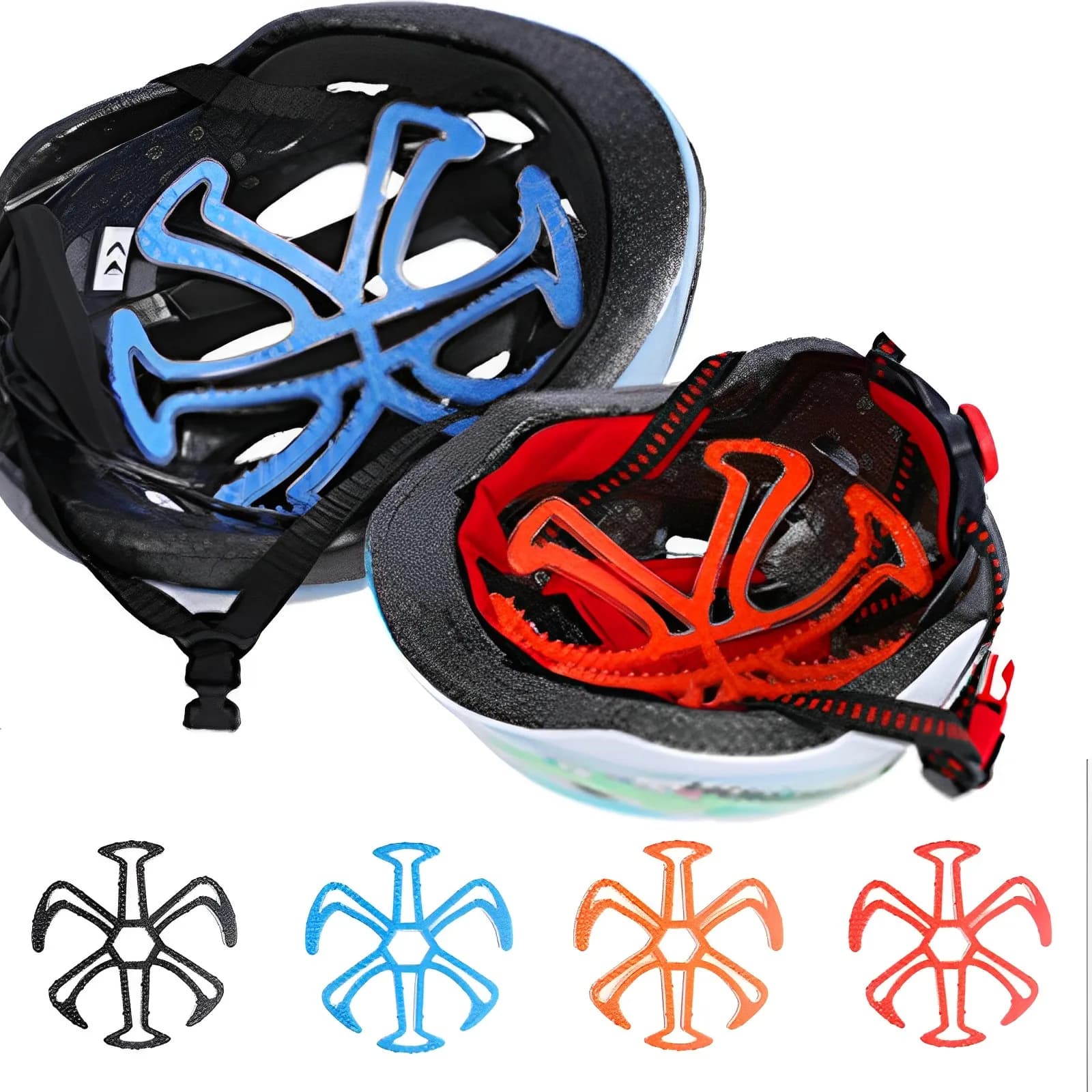 Silicone inner padding for flexible helmet Soft and breathable padding for helmet Safety helmet padding Accessories for road bike MTB