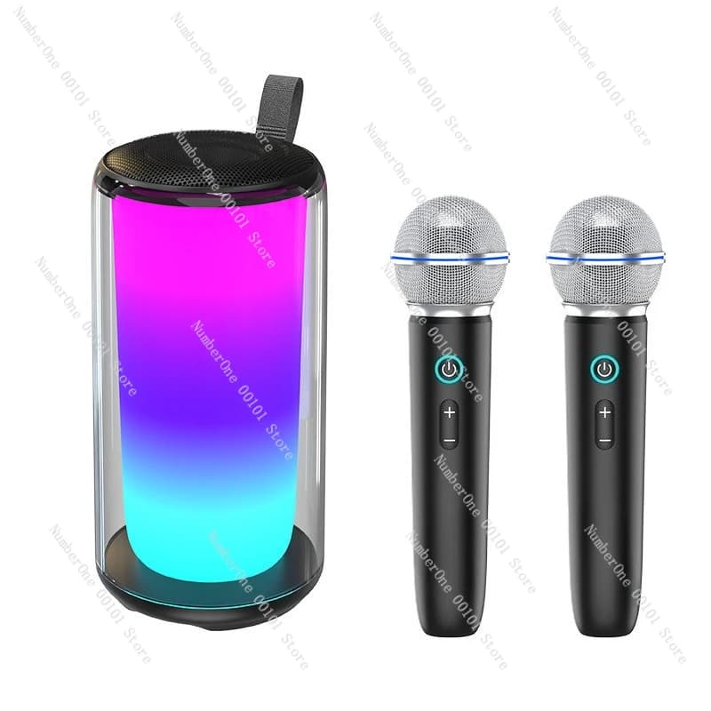 Bluetooth speaker karaoke domestic KTV microphone integrated portable outdoor speaker for children