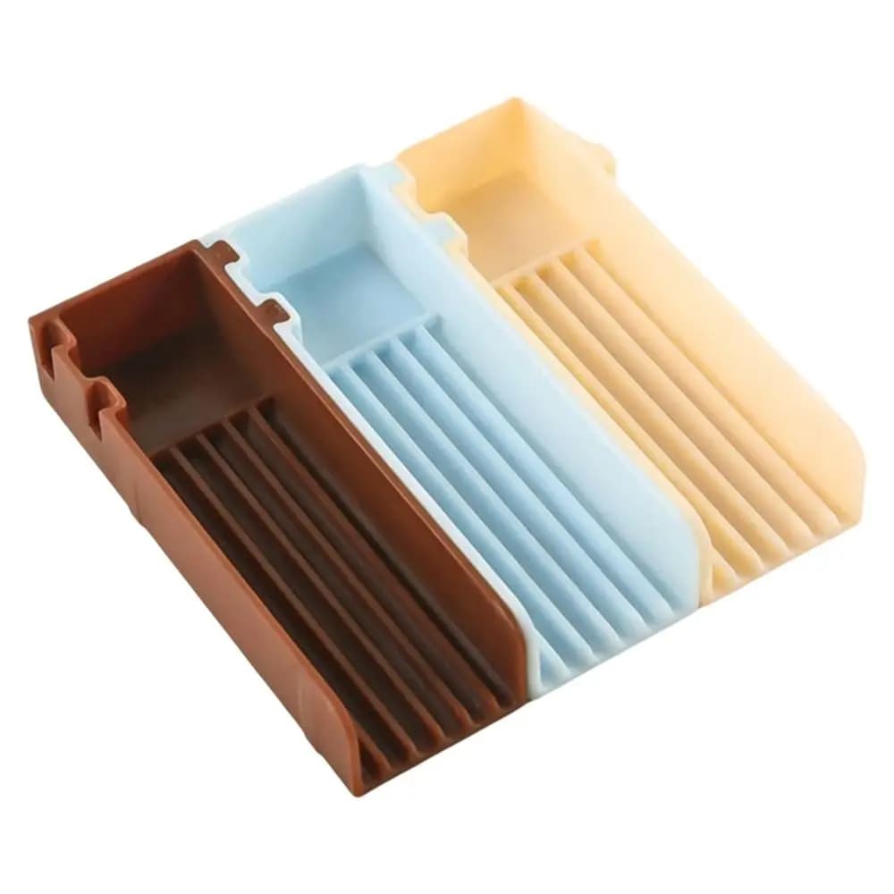 Set di 4 Palette Creative Fai-da-te per Perline, in Plastica, per Creazione di Collage di Perline, Strumento Portatile per Inserimento Perline da 2.6mm