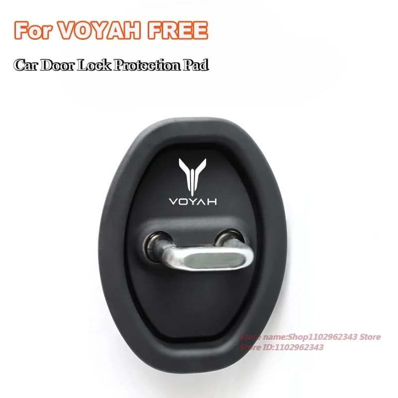 Per VOYAH FREE Dream Zhuiguang ICOZY iLand Auto Serratura Della Porta Protezione Pad Assorbimento Degli Urti Cuscino Zerbino Accessori Per Interni Auto